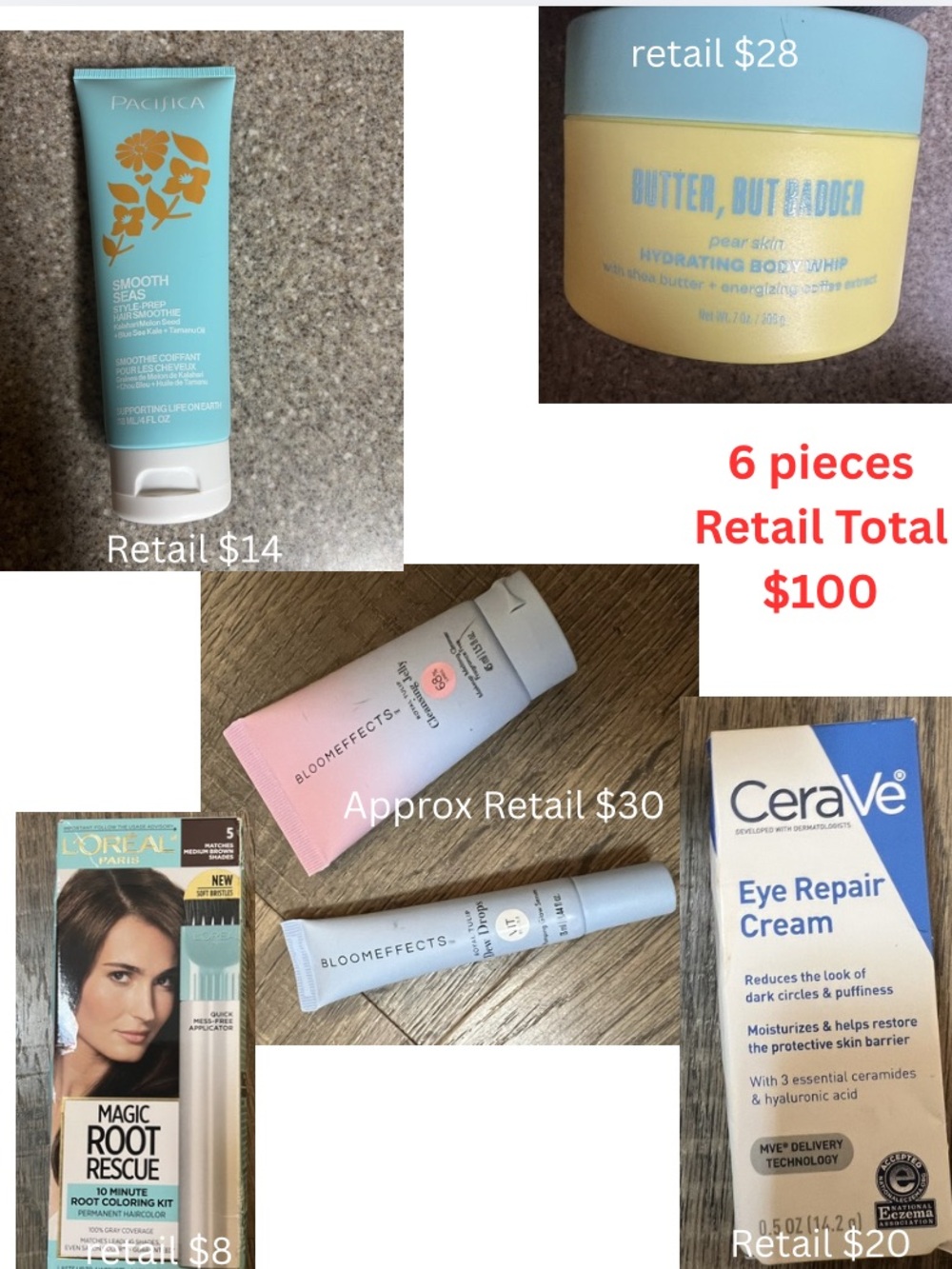 Beauty Bundle 6 pcs all brand new